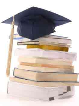 GPA Calculator Graduation Cap and Books
